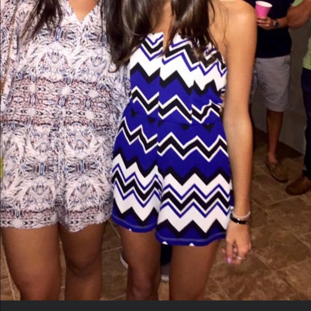 BCBG Generation Floral Romper